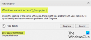Network Error: Unable to access Network drive, Error 0x80004005 Unable-to-access-Network-drive-error-0x80004005-1-300x132.png
