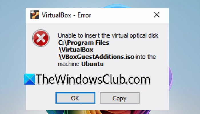 VirtualBox unable to insert the virtual optical disk unable-to-insert-disk.jpg