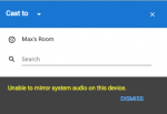 Chromecast is Unable to mirror system audio on this device Unable-to-mirror-system-audio-on-this-device-150x103.png