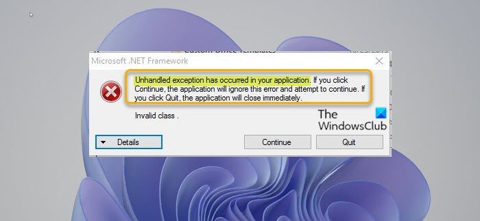 Unhandled exception has occurred in your application Unhandled-exception-has-occurred-in-your-application.jpg