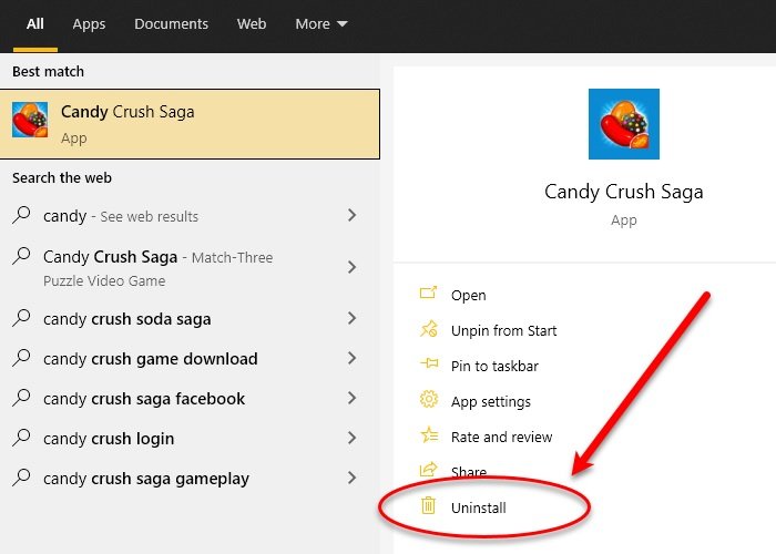 Sysprep was not able to validate your Windows installation uninstall-candy-crush.jpg