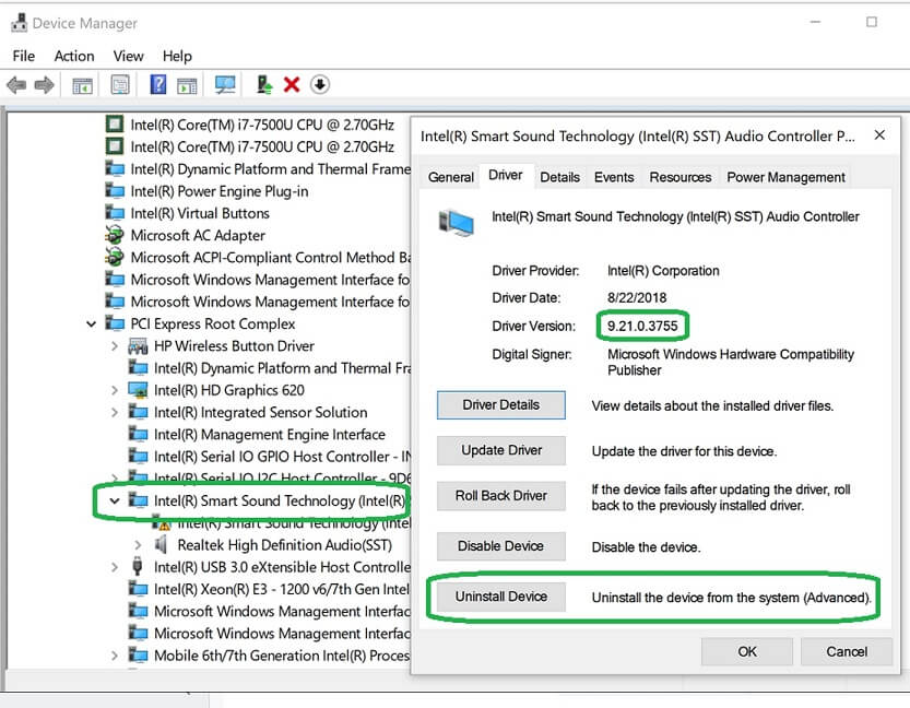 Microsoft confirms audio problems on Windows 10, offers fix Uninstall-driver-in-Windows-10.jpg