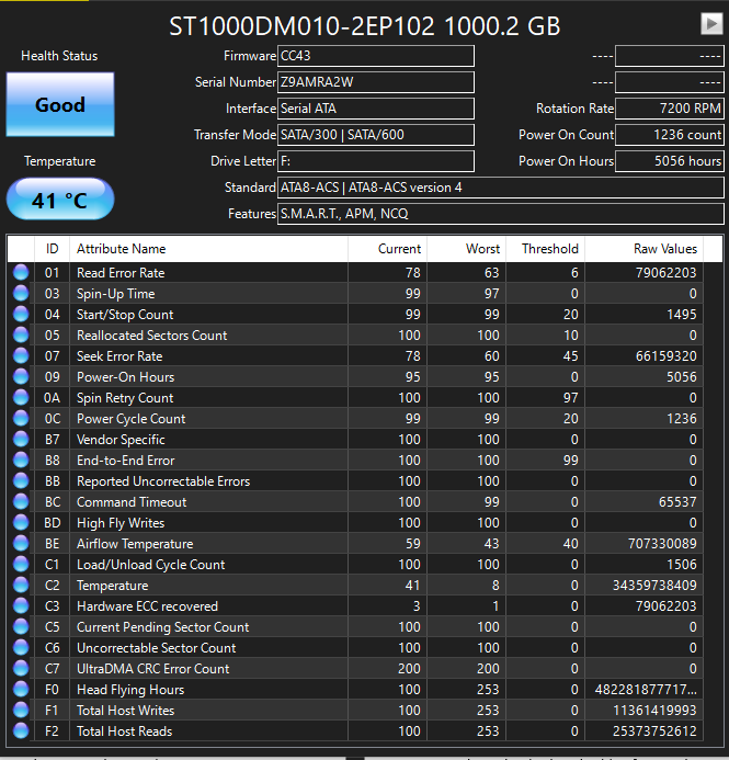 HDD giving up for seemingly no reason. Weird CHKDSK results unknown.png