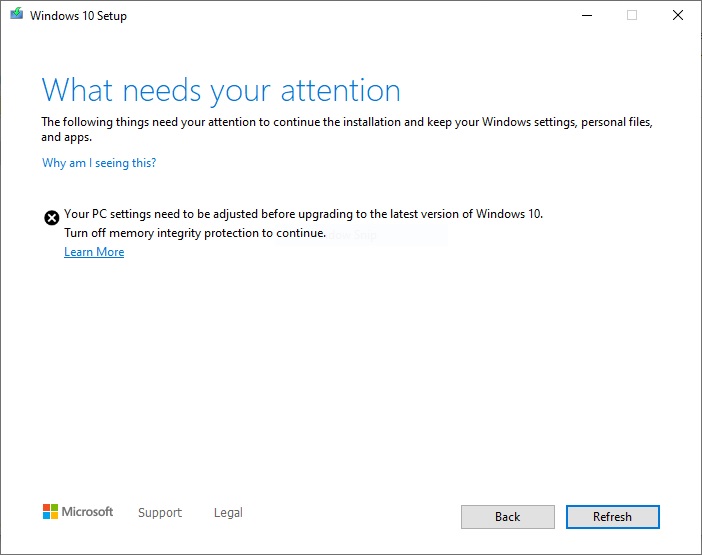 Windows Security feature blocks Windows 10 version 2004 Update-Assistant-compatiblity-hold.jpg
