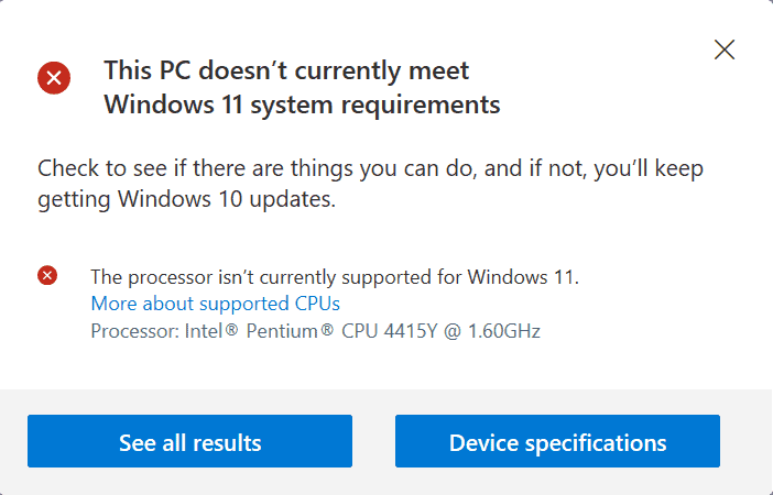 Microsoft changed the Windows 11 System Requirements and released an updated PC Health... updated-pc-health-check-tool.png