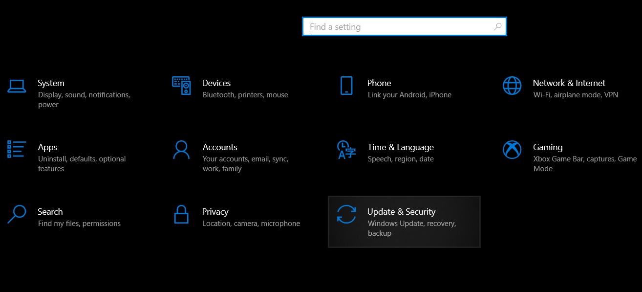 How to uninstall Windows 10 updates manually Updates-and-Security.jpg