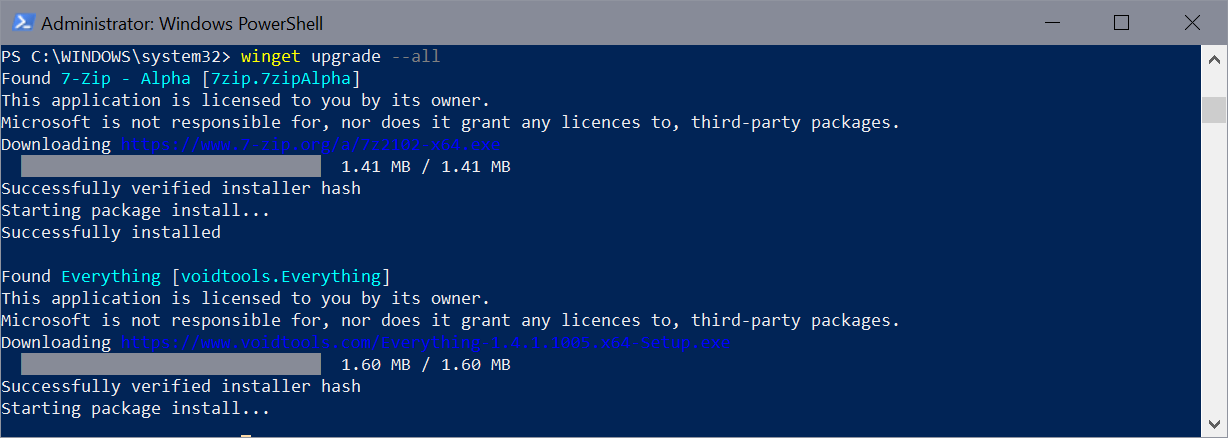 How to use the Windows Package Manager to update installed programs at once upgade-all-installed-windows-programs-with-winget.png