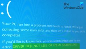 Fix DRIVER IRQL NOT LESS OR EQUAL (USBXHCI.sys) BSOD error on Windows 10 USBXHCI.sys-Blue-Screen-error-300x170.jpg