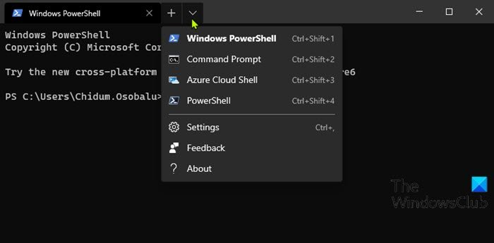 How to use Windows Terminal in Windows 10: Beginners Guide Use-Terminal-app-Switching-profiles.jpg