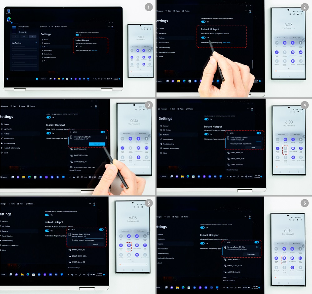 Can i import/ copy/ use my Contacts of my Galaxy A52 to my Book3 Galaxy laptop on Windows 11? User_Guide_Book3_Connectivity_main9F.jpg