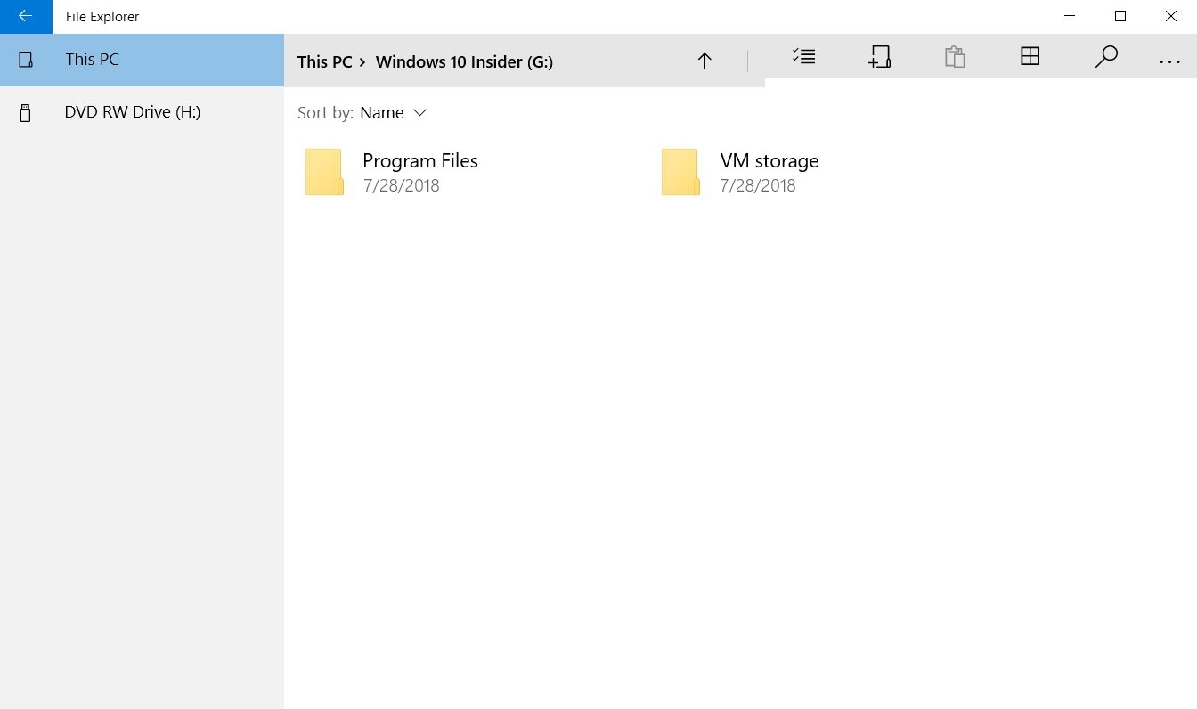 How to enable the UWP File Explorer on Windows 10 UWP-File-Explorer-interface.jpg