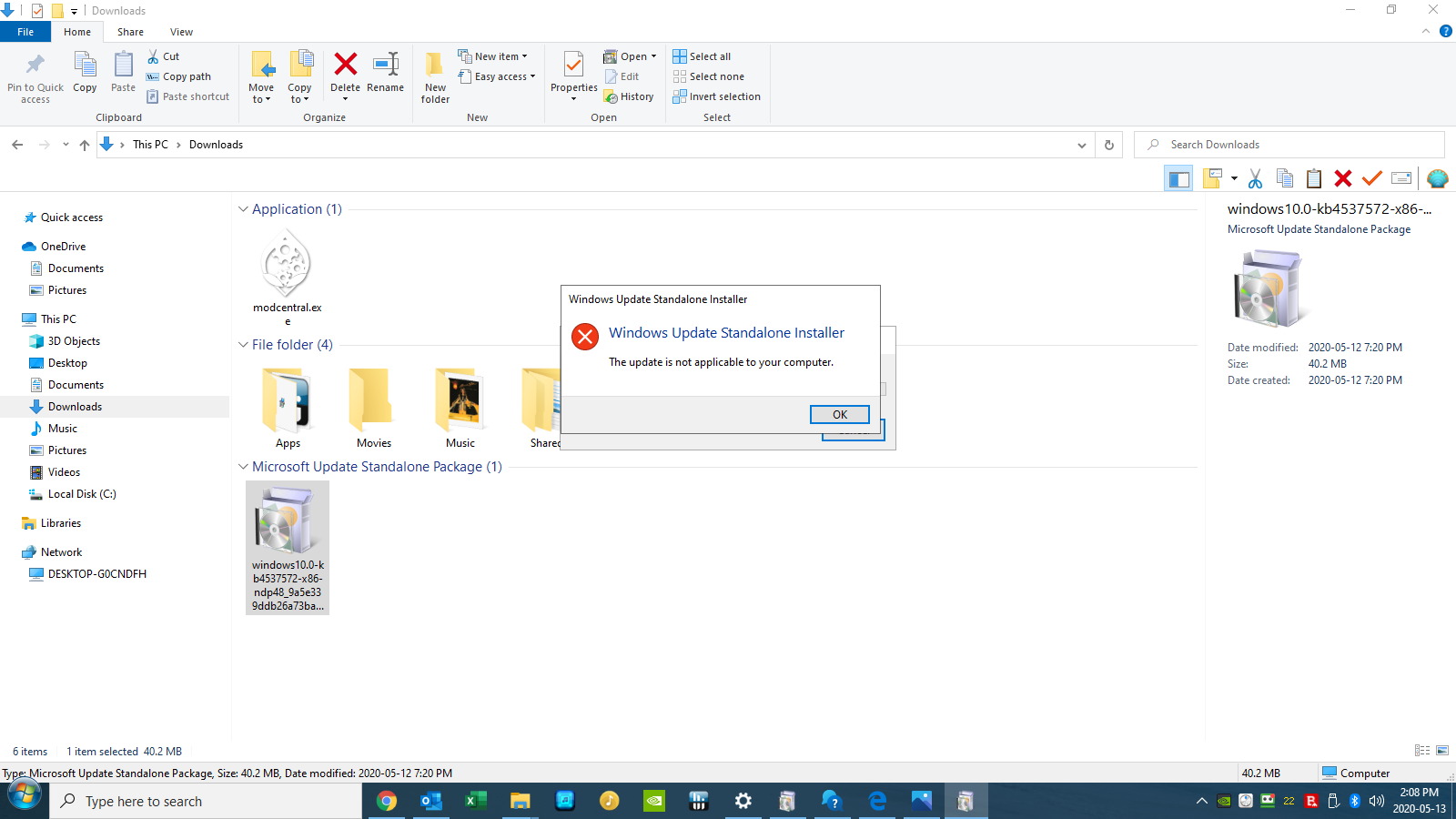 Windows 10 Pro 64 bit 1909, having problem installing net. framework? v0ktiJ.png