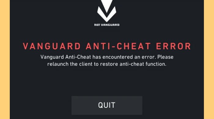 Valorant Vanguard anti-cheat has encountered an error vanguard-error.jpg