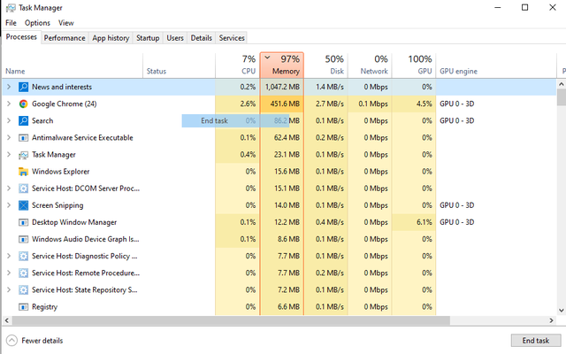 This is the second time why tf does News and Interest take soo much ram, it peaked at 1,500 mbs vb9ajr69qdn91.png