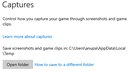 Game DVR Capture folder moved to Temp folder vdSXF253sTG1DzQeGTTi3-v7pYNjHXoOehMhp0gSNRI.jpg