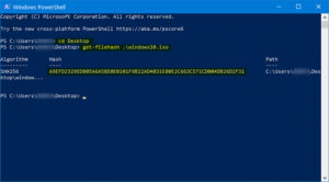 How to verify Windows 10 ISO file hash using PowerShell verify-windows-10-iso-file-hash-300x166.png