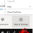 Trying to add a work account onto my PC's OD... not able to click on settings button. vfDJv47PCXQpamhliJLuoKYXOEaqpc_EIJ8wiK80kiE.jpg
