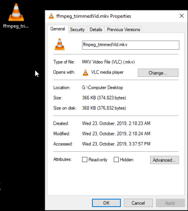 Attempting to delete video file causes File Explorer to freeze and crash vFDSv.png