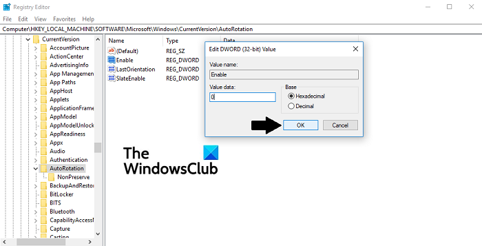 How to disable Automatic Screen Rotation in Windows 10 devices via-registry-editor.png