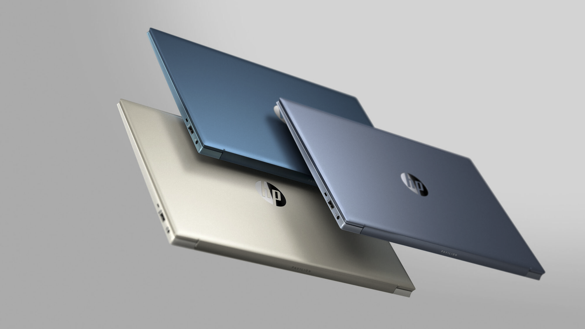 HP announced updates to its Pavilion line-up vilion_15_LuminousGold_WarmGold_LightTeal_ForestTeal_CloudBlue_FogBlue_Hero_TripleStacked-scaled.jpg
