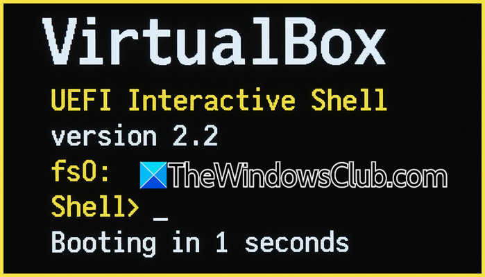VirtualBox boots only in UEFI Interactive shell virtualbox-uefi.png