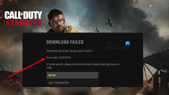 Fix Error Code VIVACIOUS on COD Vanguard vivacious-cod.png