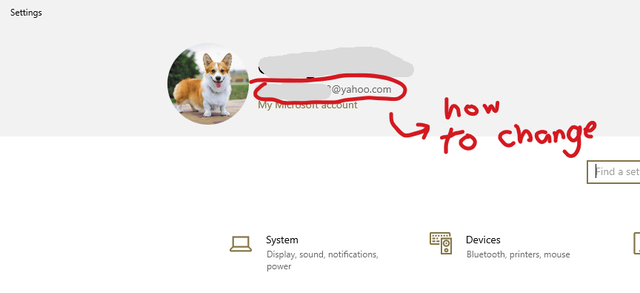 How do I change the email here? Could not find a good solution online so I thought about... vive1s6hcn691.png