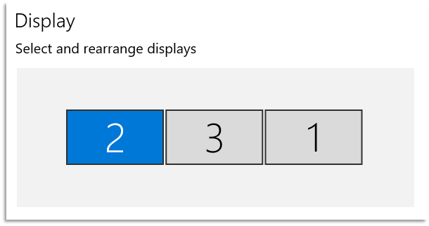 Is there a way to renumber a display's identity number? VkWCB.png