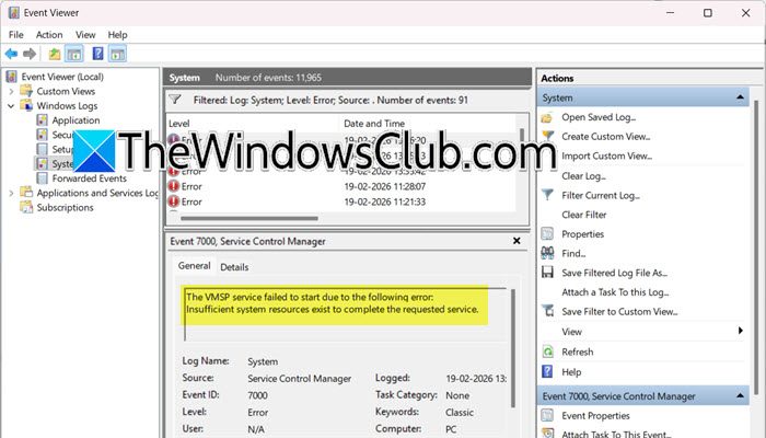 The VMSP service failed to start on Windows 11 vmsp-service-failed-to-start.jpg