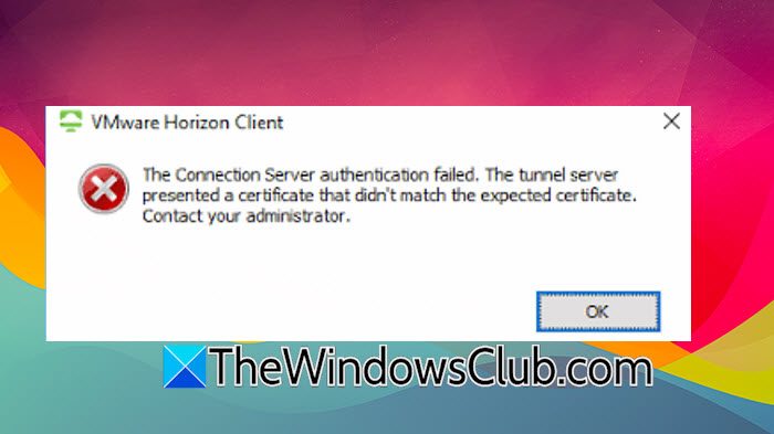 VMware Horizon Client Connection Server authentication failed vmware-horizon-client.jpg