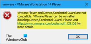 VMware Workstation and Device/Credential Guard not compatible in Windows 10 VMware-Workstation-and-Device-Credential-Guard-not-compatible-300x147.png