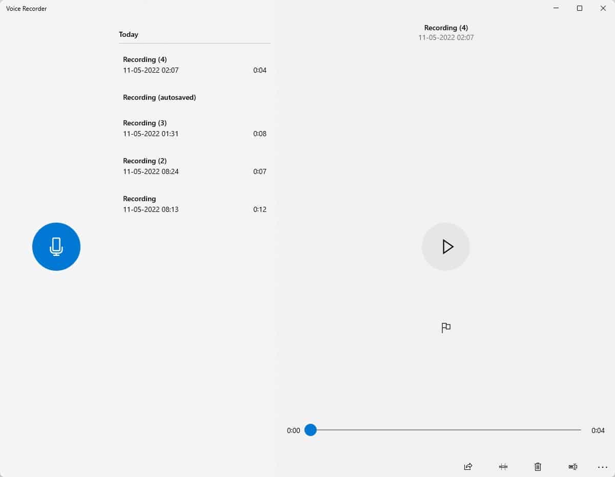Microsoft releases a new Sound Recorder app for Windows 11 Insiders Voice-Recorder-Windows-11.jpg
