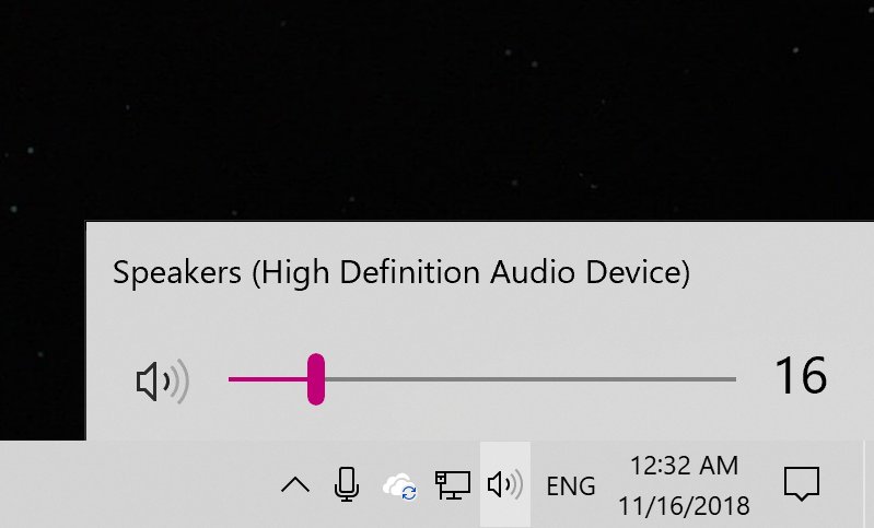 Microsoft tests Windows 10 May 2019 Update Build 18362.207 Volume-Flyout-in-Light.jpg