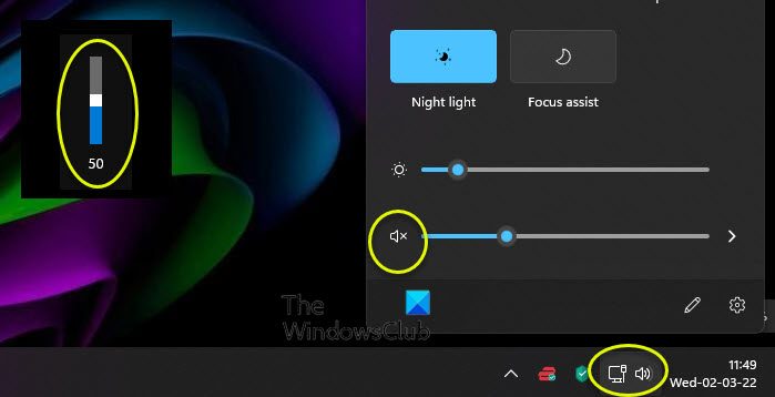 Volume icon shows Mute even when Sound is not on Windows 11 Volume-icon-shows-Mute-even-when-sound-is-not.jpg
