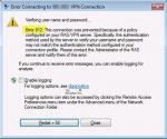 VPN error 812, Connection prevented because of a policy configured on RAS/VPN server VPN-Error-812-150x125.jpg