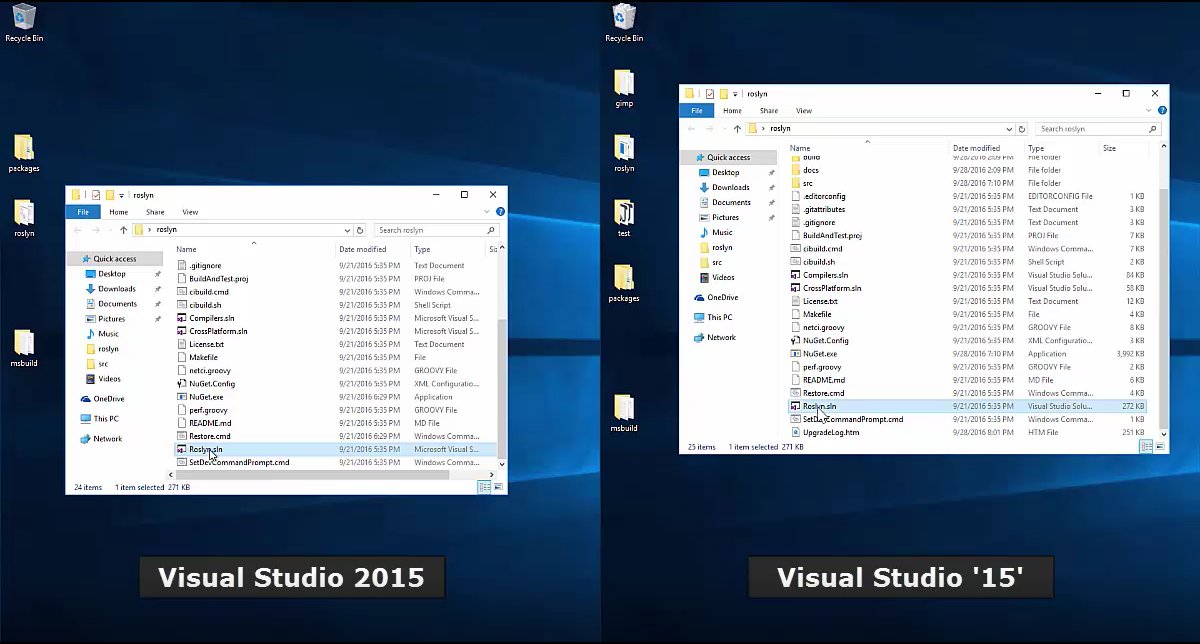 Visual Studio Community Edition 15.8.9 Odd intellisense behavior VS15Preview5-Visual-Studio-2015-vs-Visual-Studio-15-Roslyn-Solution-Load-Perf-Screenshot.png