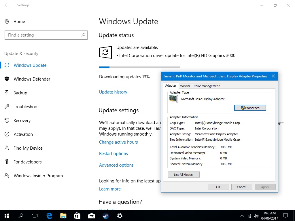 Why can't I install Windows 10 on a Samsung Notebook with 4gb memory, and Intel I-5 processor? vWaRl.jpg
