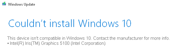 Windows Update can't find iris graphics driver VYEWX.png