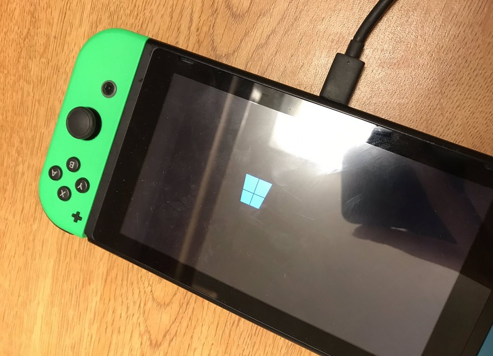 Third party developer tries to put Windows 10 on Nintendo Switch W10-on-Switch.jpg