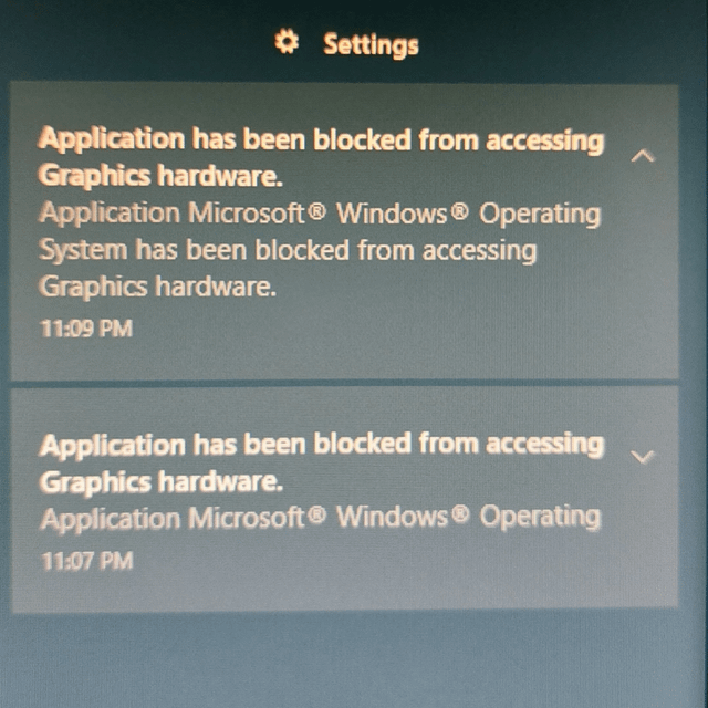 Okey so i was doing a normal windows defender analysis and suddenly i got a black screen, i... w3x6iw1oeqkb1.png