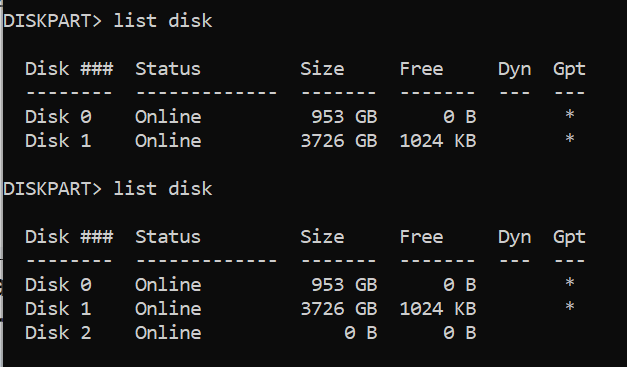 Why can't diskpart recognize my new SSD? w7bcuCri7JF%2BGpqqncsnSm58eoYL8veUc%2BsJNdR9bmdYo%2FrQrpUgazyK4qkv1iT5B4o9FcHpmtdv39H730FNaBo%3D.png