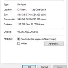 Oh, that's what was taking up all the storage... wcDGMHWHgpjMx3jg09sIxNuY8TupZqd0bqm9Hed2dM0.jpg