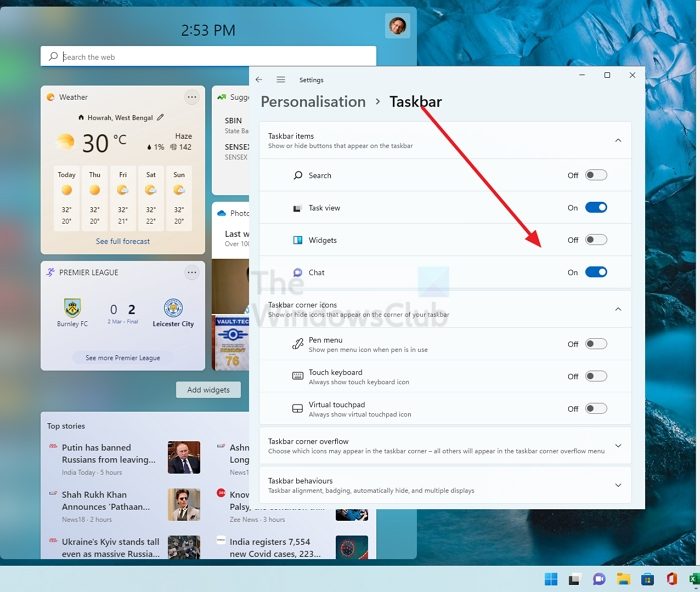 How to remove the Weather Widget in Windows 11 Weather-WIdget-Disable-Windows.jpg