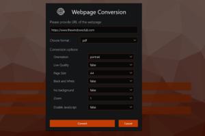Webpage Conversion Tool lets you export Webpage, HTML to File, File to HTML Webpage-Conversion-Tool-Website-PDF-300x199.png