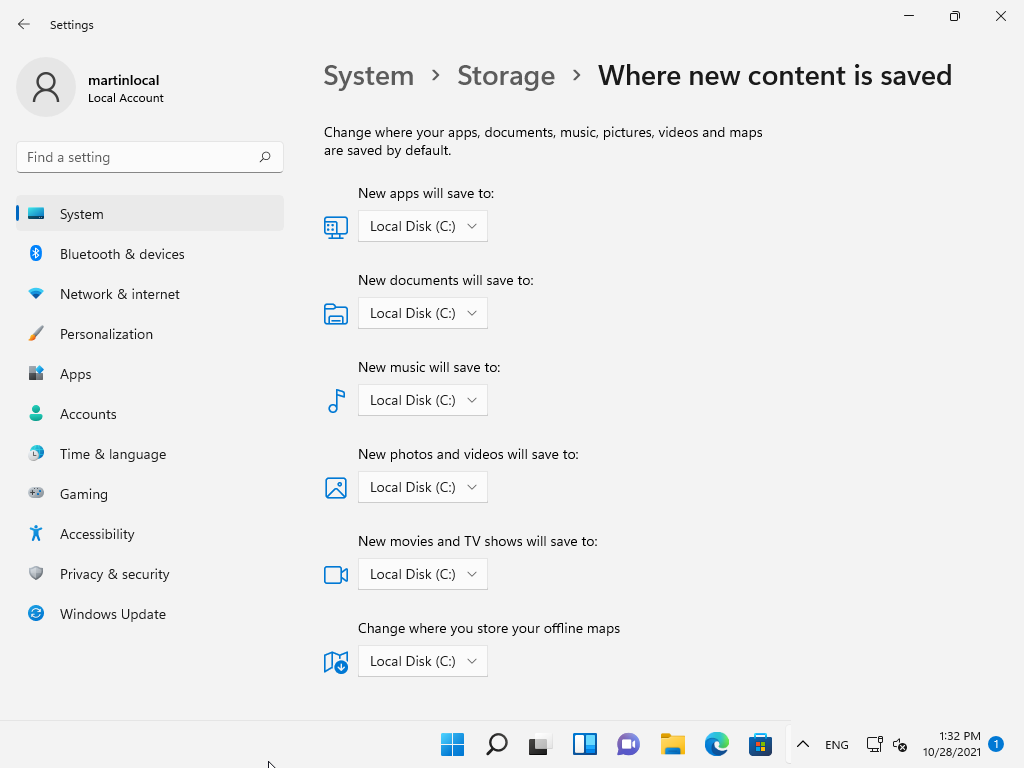 Back to Basics: How to change the default save location in Windows 11 where-new-content-is-saved-windows-11.png