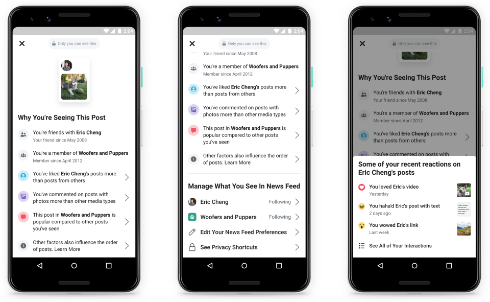 Facebook introduces 'Why am I seeing this post' in News Feed why-am-i-seeing-this-post-v1.png
