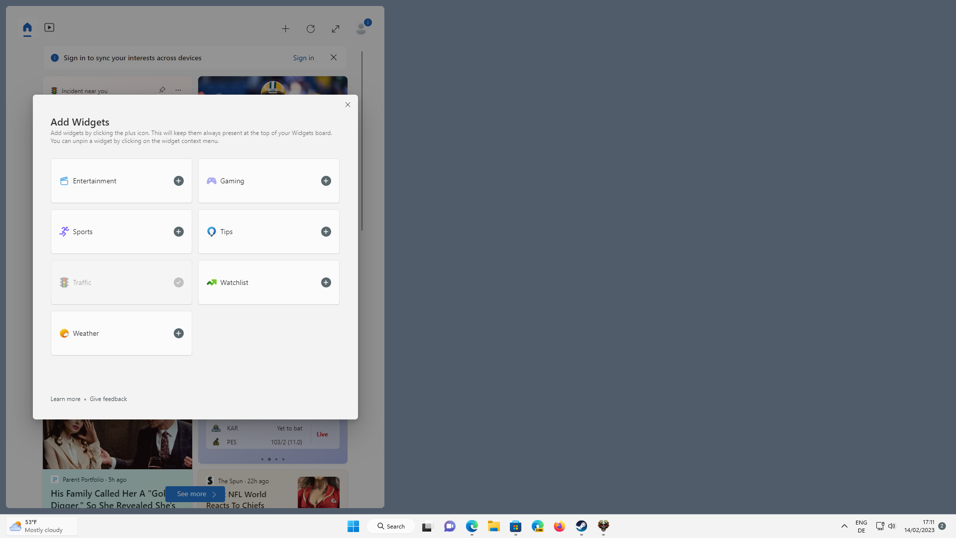 Microsoft finally drops the Microsoft Account requirement for Windows 11 Widgets widgets-2.png