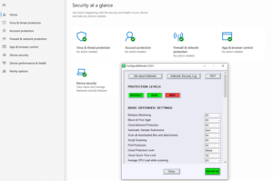 Change Windows Security settings instantly with ConfigureDefender Widnows-Security-Configure-Defender-300x199.png
