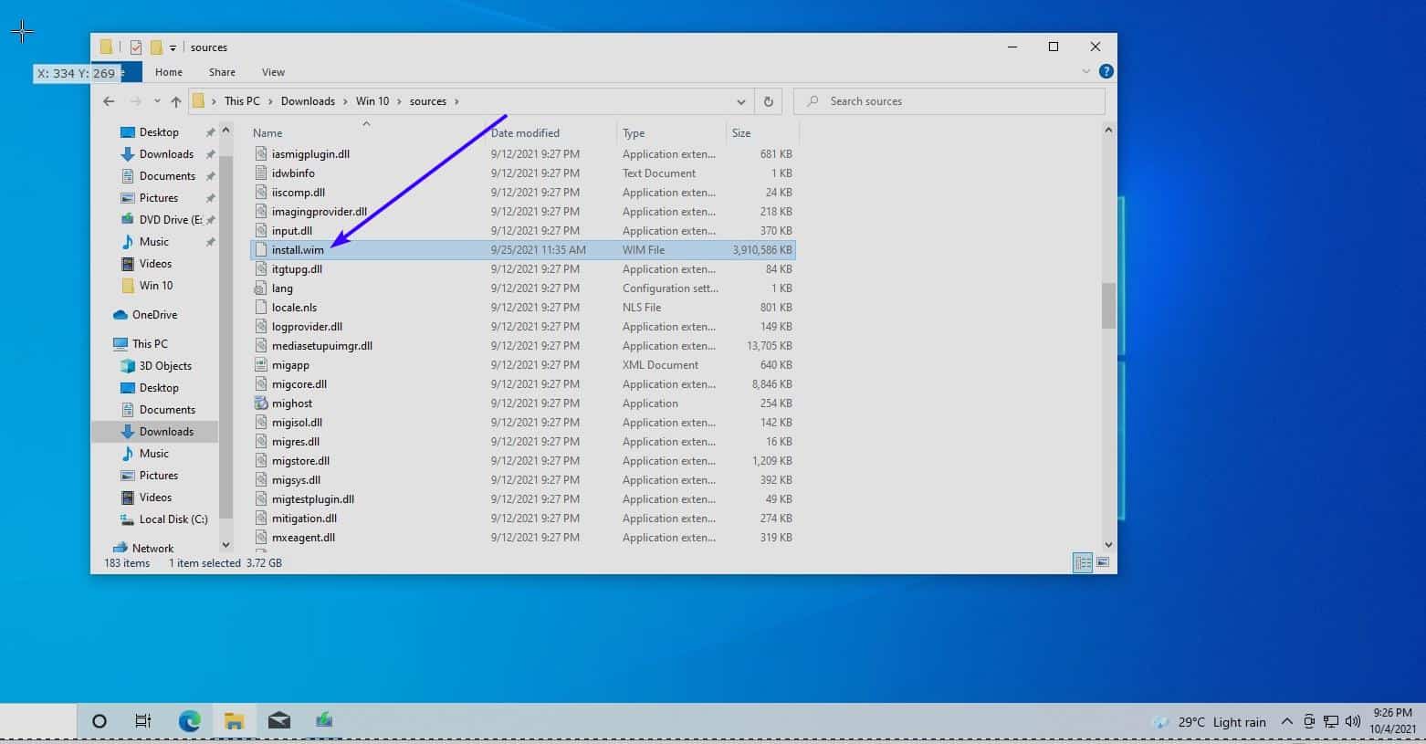 How to install Windows 11 without TPM 2.0 win-11-using-win-10-install-files.jpg