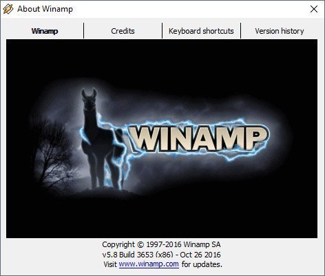 Famous media player Winamp new version with Windows 10 support leaks online Winamp.jpg